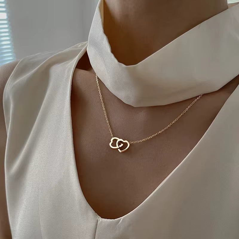 Heart Pendant Necklace for Women