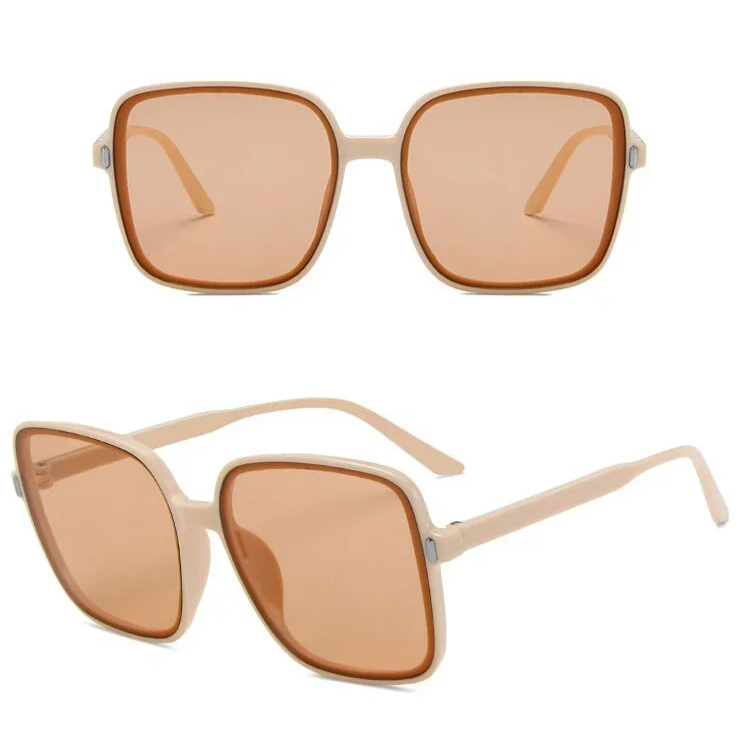 Retro Glam Oversized Sunglasses