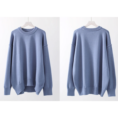 Beige Cozy Winter Pullover