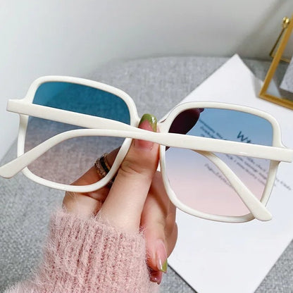 Retro Glam Oversized Sunglasses